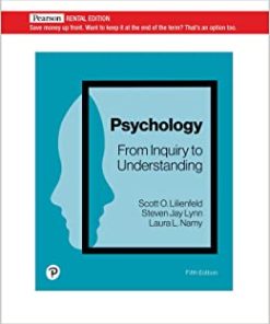 Psychology: From Inquiry to Understanding, 5th Edition